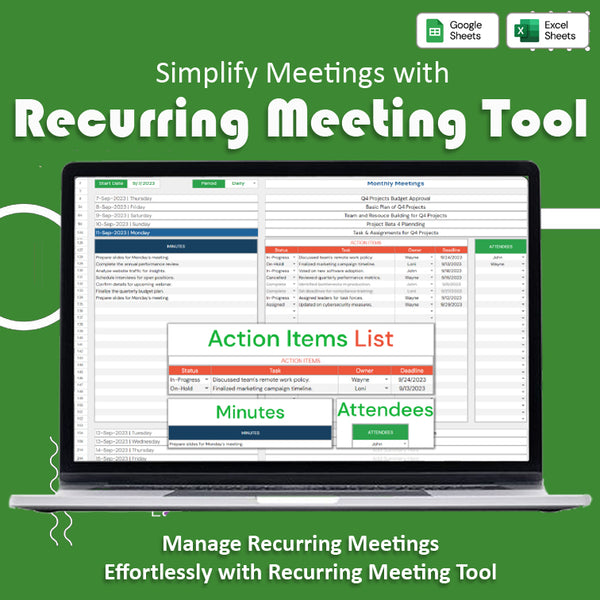 Recurring Meeting Tool